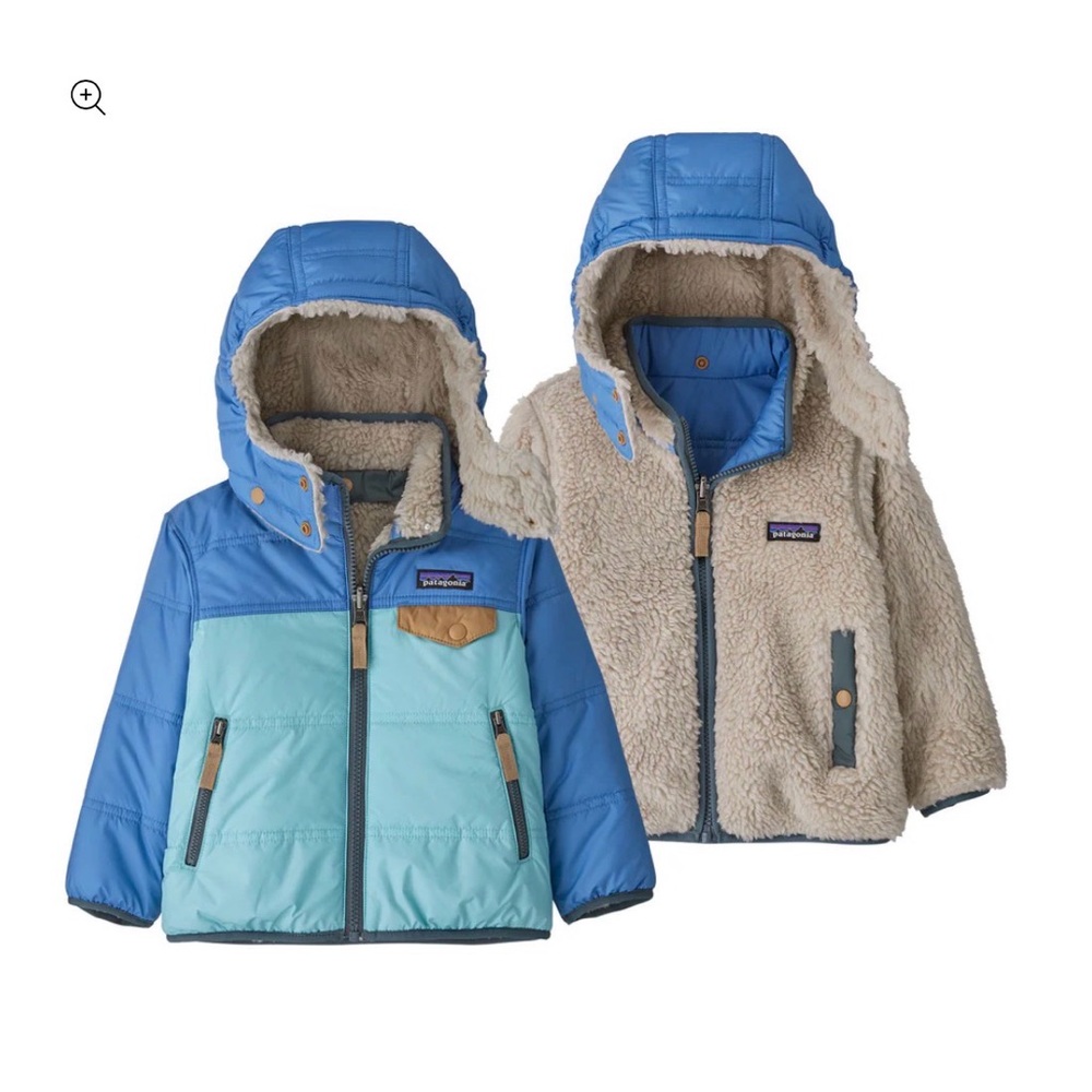 Patagonia Reversible Tribbles Hooded Jacket 5T